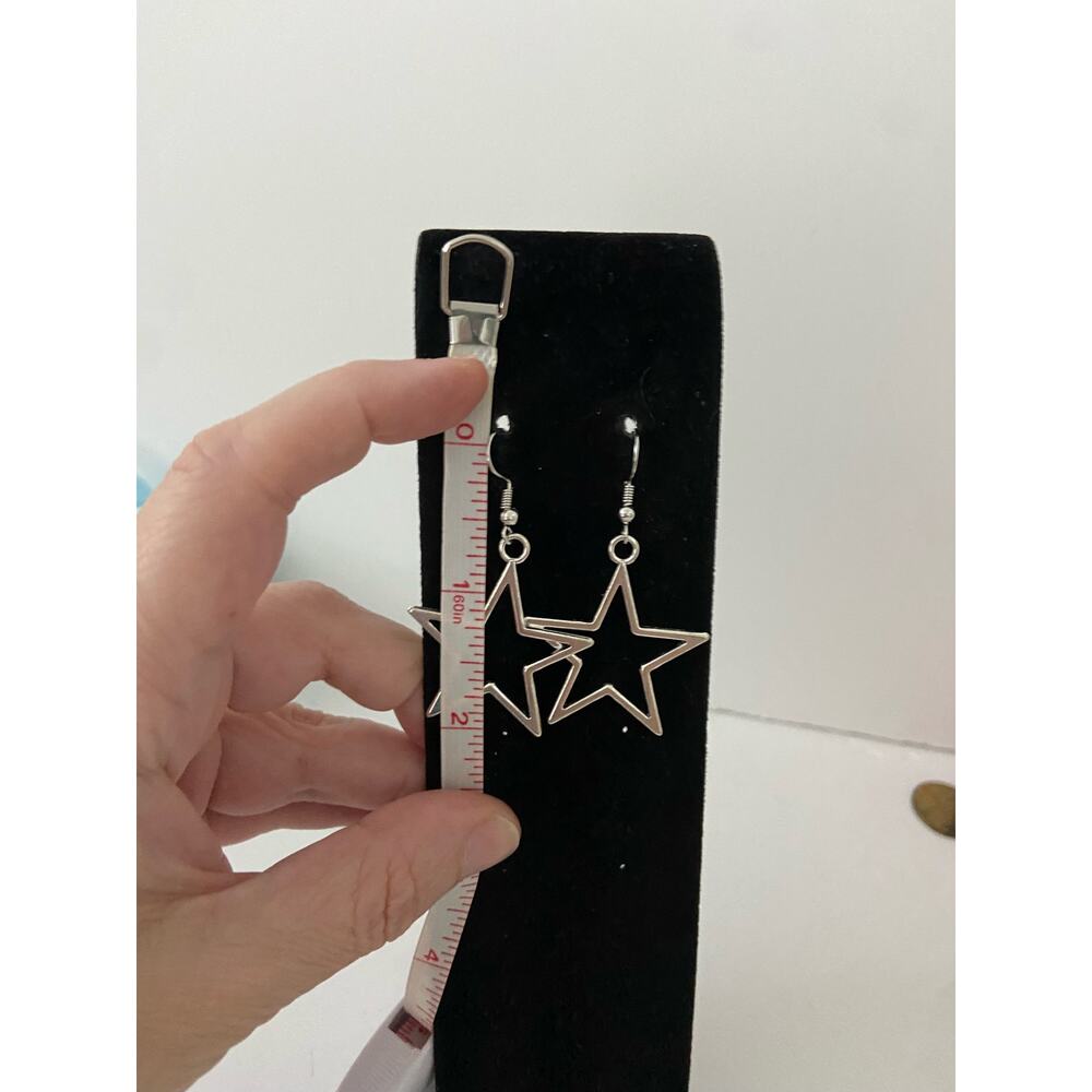 Star earrings - Picture 3 of 4
